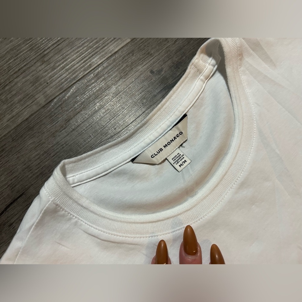 NWOT Men’s 100% Cotton Club Monaco Shirt M